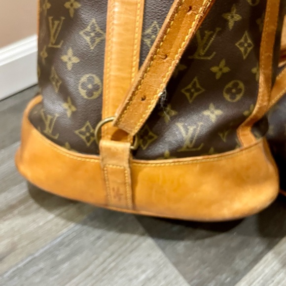 Rare vintage (pre 1980) Louis Vuitton Randonnee backpack - Picture 7 of 8